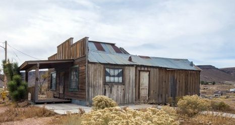 Ghost Towns in Nevada, building in oldfield-ghost-town nevada
